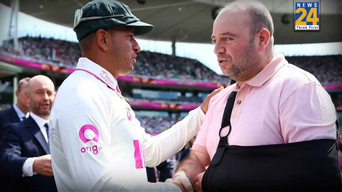 सिडनी टेस्ट में बॉन्डी बीच के हीरो अहमद अल अहमद का सम्मान, स्टेडियम में तालियों से हुआ स्वागत
