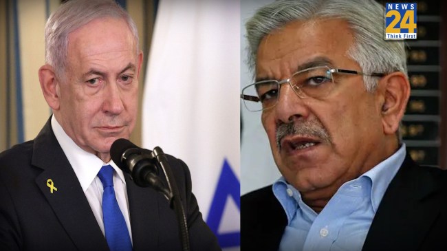 Benjamin Netanyahu Khawaja Asif