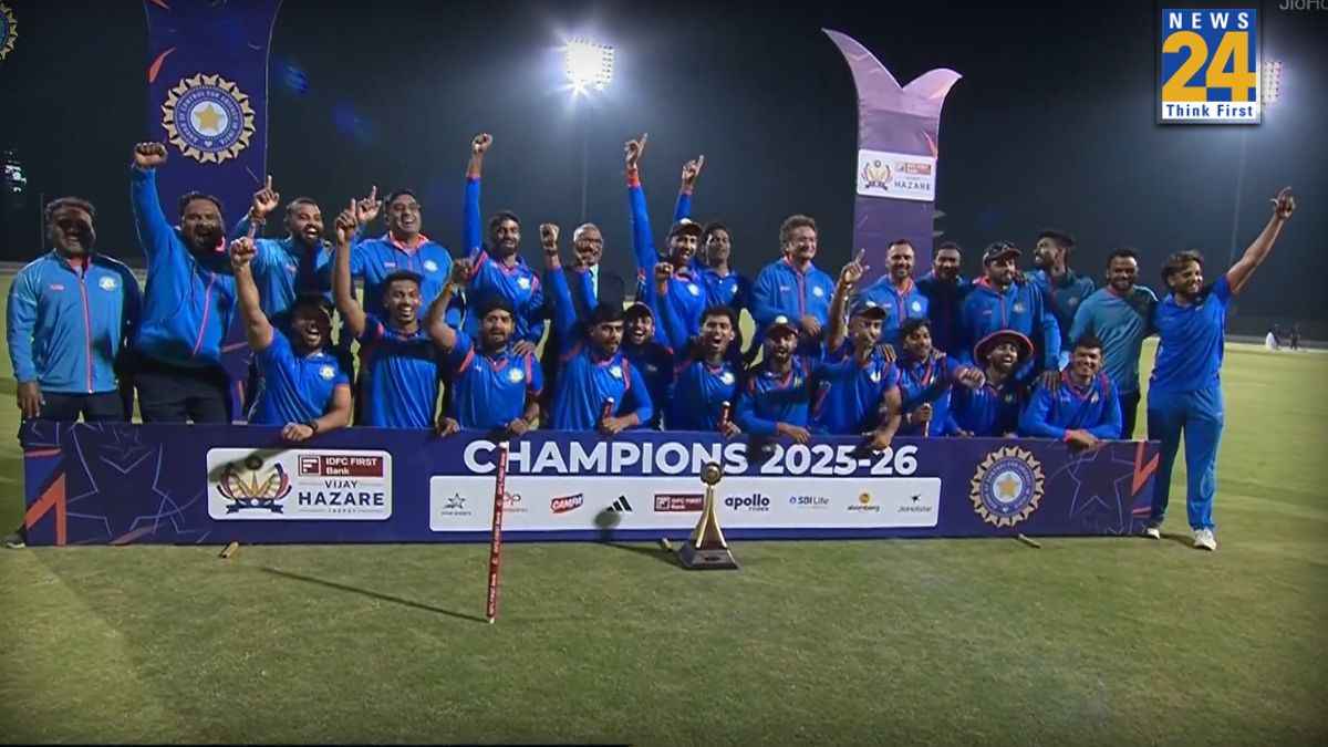 विदर्भ ने विजय हजारे ट्रॉफी का पहला खिताब जीता