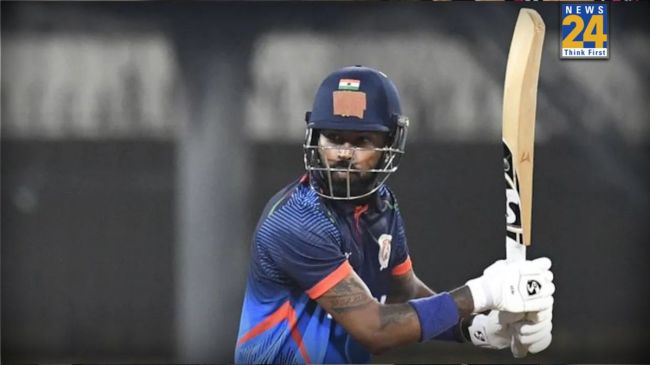 Hardik Pandya Smashed Century: