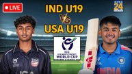 IND U19 vs USA U19 Live Score