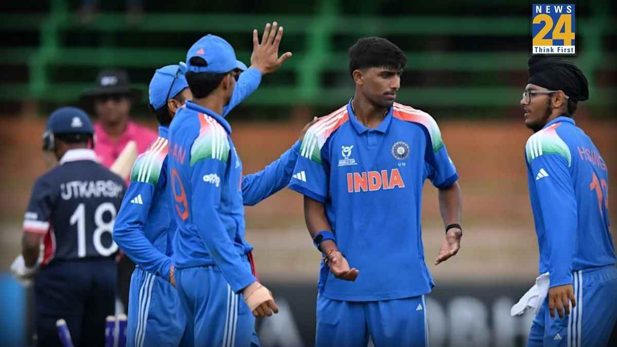 IND vs USA U19 World Cup