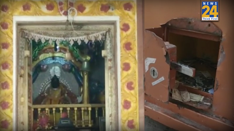 Jagdamba Bhavani temple major theft