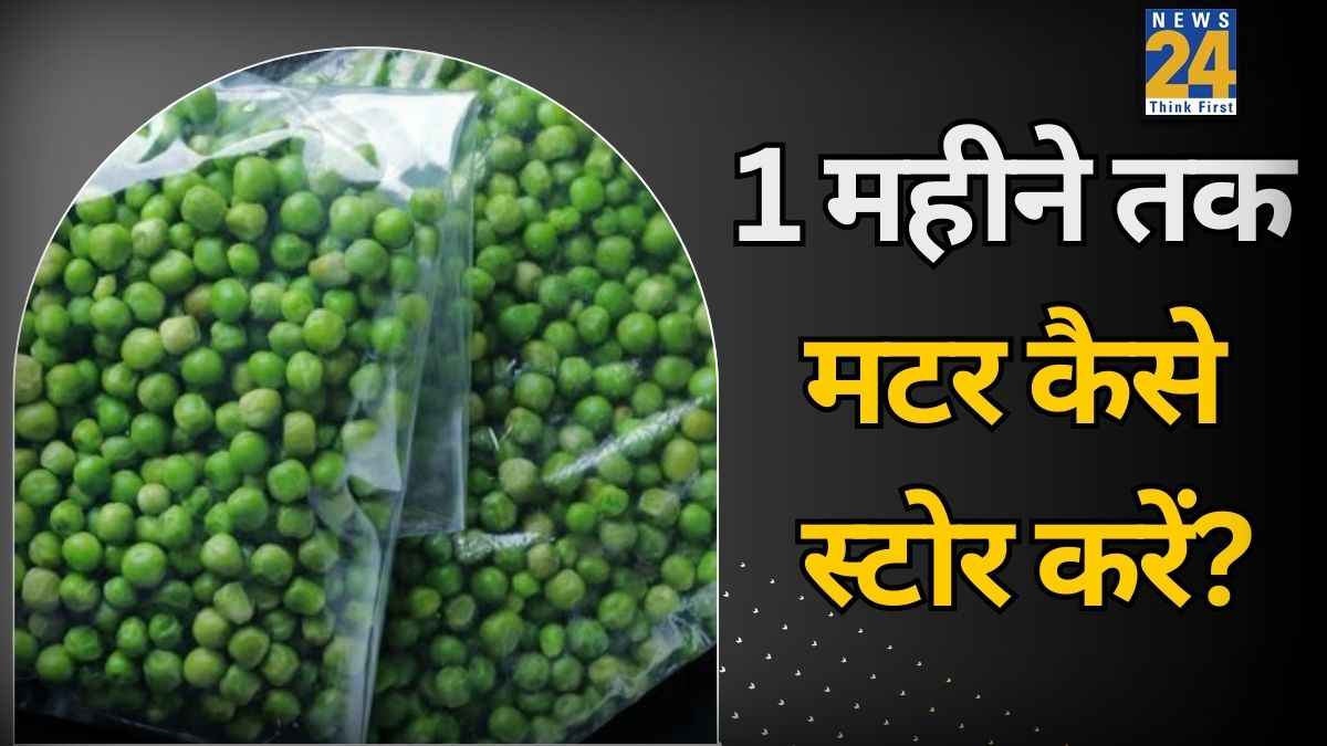 Storing Tips: मटर को 1 महीने तक कैसे स्टोर करें? यहां जानिए मटर के दाने को फ्रेश रखने के आसान तरीके