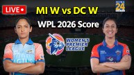 MI W vs DC W WPL 2026 Score