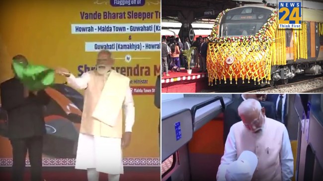 pm modi flags off vande bharat sleeper train