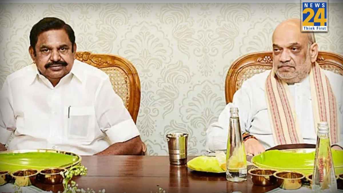 तमिलनाडु चुनाव से पहले BJP का बड़ा दांव? अमित शाह से मिले पलानीस्वामी, इन मुद्दों पर हुई बात