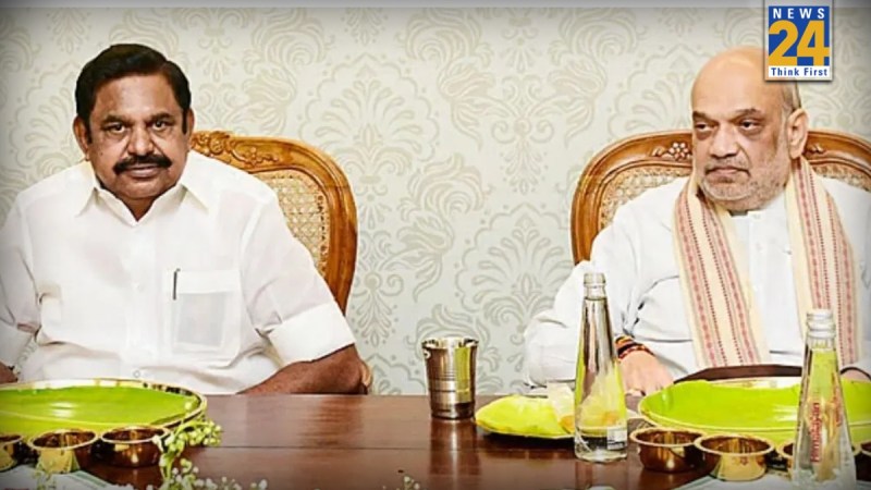 Palaniswami meets Amit Shah