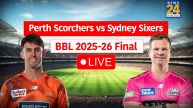 Perth Scorchers vs Sydney Sixers LIVE Score