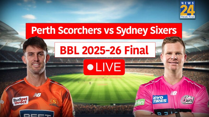 Perth Scorchers vs Sydney Sixers LIVE Score