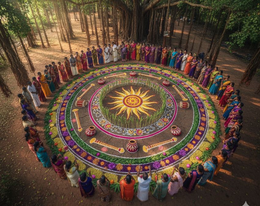 Pongal Rangoli Designs-1-2-3-4-5-6-7