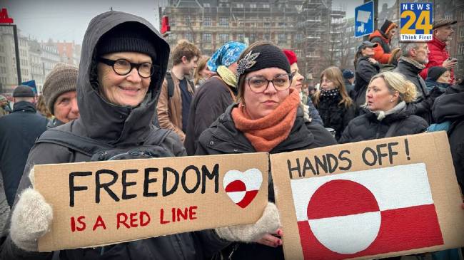 Protest in Grrenland