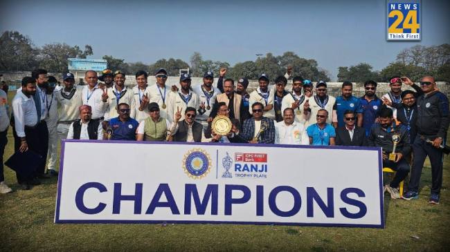 Ranji Trophy Plate 2025-26 Final
