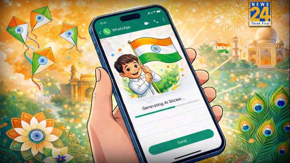 Republic Day 2026: रिपब्लिक डे पर Meta AI और WhatsApp पर बनाएं यूनिक तिरंगा स्टिकर और फोटो, मिनटों में होंगे तैयार