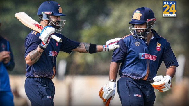 Rishabh Pant and Virat Kohli