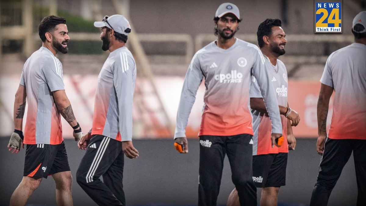 Rishabh Pant with Team India