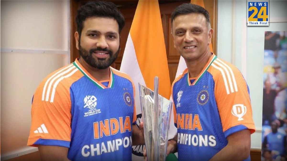Rahul Dravid Priases Rohit Sharma