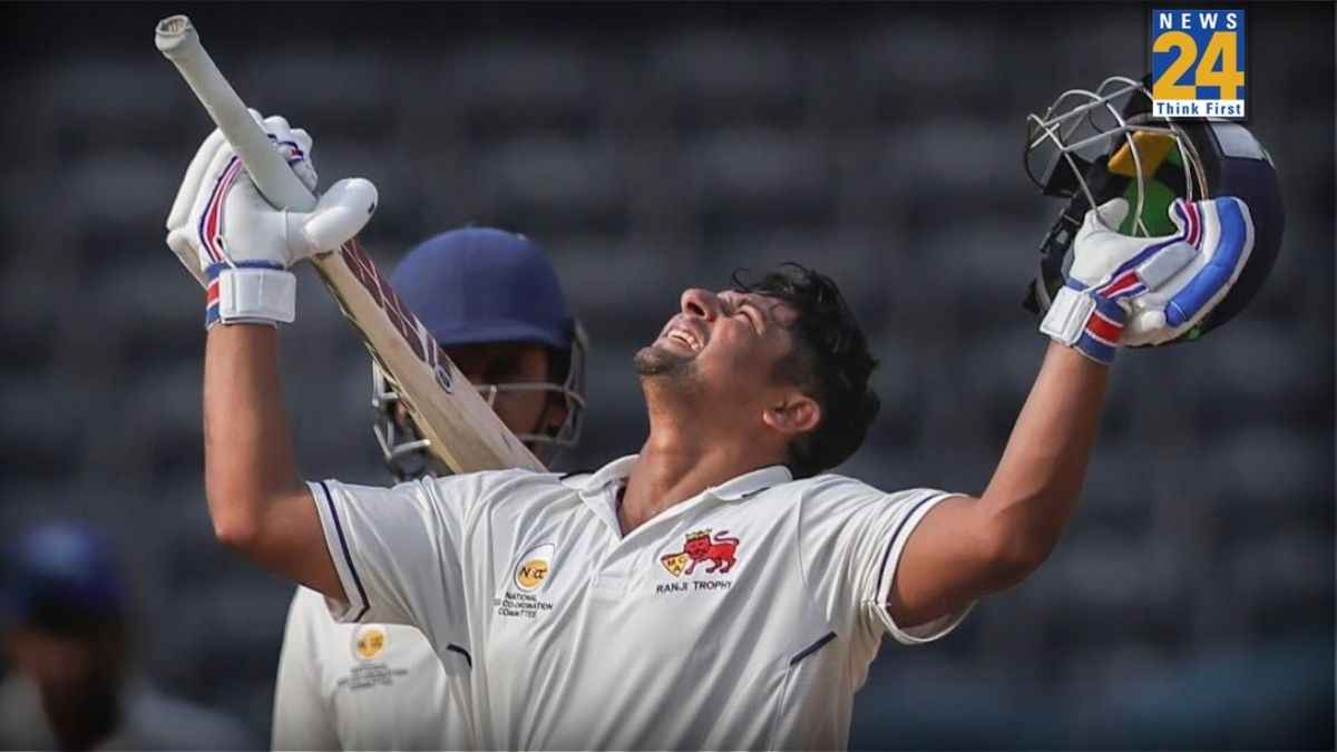 सरफराज खान की डबल सेंचुरी के पीछे कौन? मुंबई के रणजी ट्रॉफी स्टार ने लिया इस इंडियन क्रिकेट लेजेंड का नाम