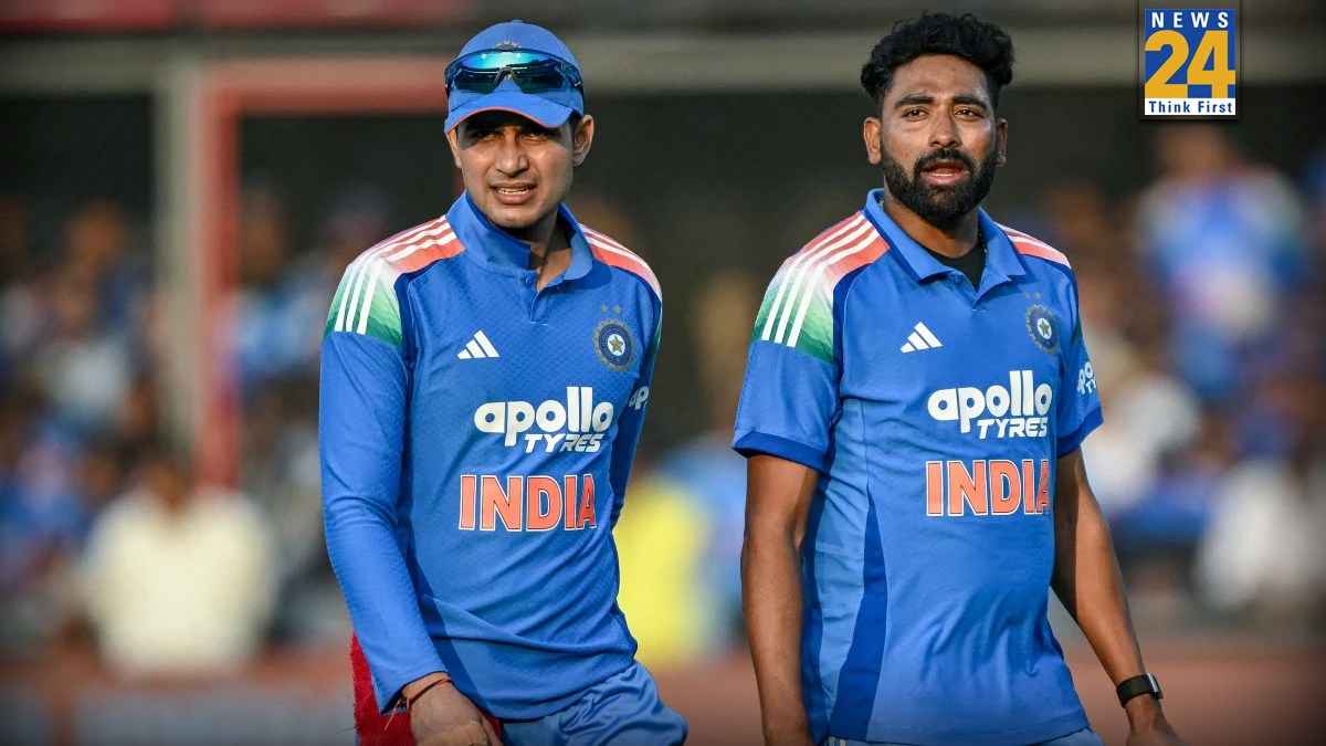 Shubman Gill and Mohammed Siraj