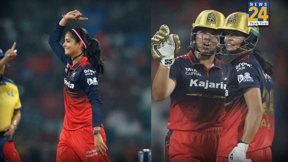 राधा की धमाकेदार पारी, श्रेयंका ने बरपाया गेंद से कहर, गुजरात को हराकर आरसीबी ने लगाई जीत की हैट्रिक