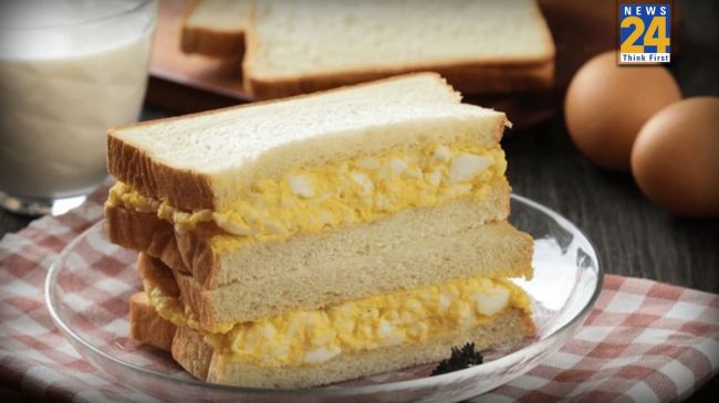 Boiled Egg Sandwich Recipe