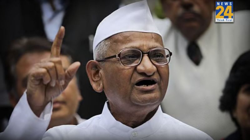 Anna Hazare on Hunger Strike