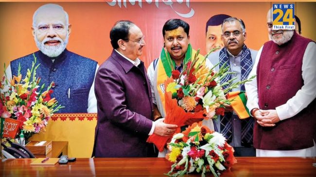 BJP President Nitin Nabin