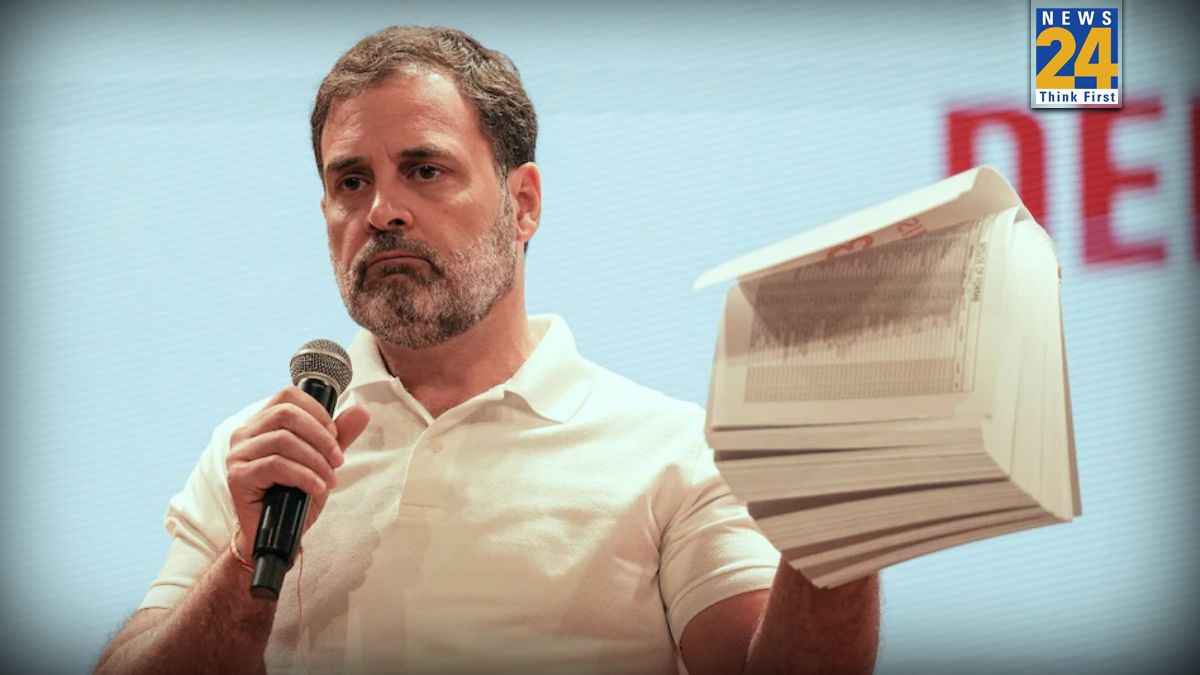 क्या अपने ही चक्रव्यूह में फंस गई कांग्रेस? कर्नाटक में EVM पर 83% लोगों का भरोसा, BJP ने राहुल गांधी को घेरा