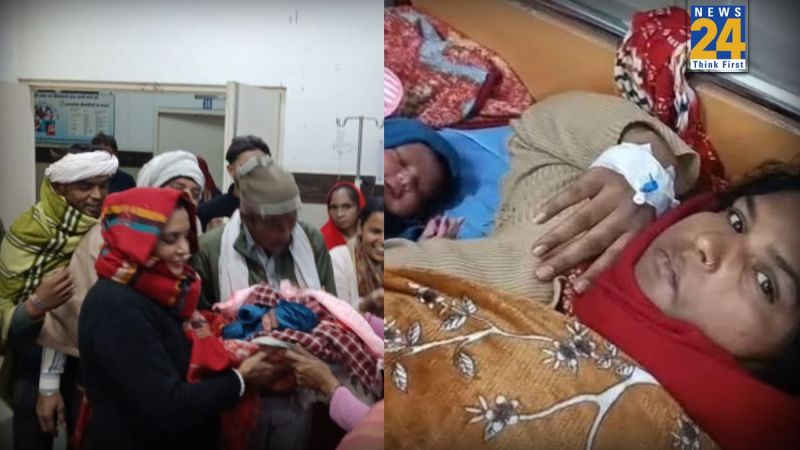 Haryana woman delivers a boy after nine girls