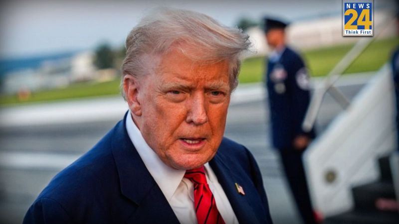 trump davos emergency landing