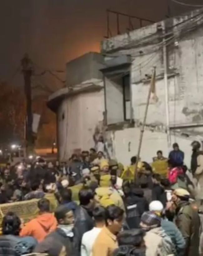 Delhi Turkman Gate Protest-1-2-3