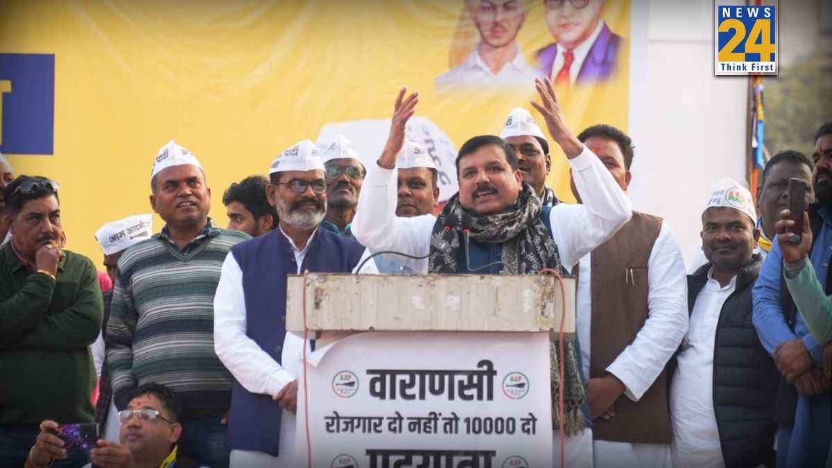 सारनाथ से शास्त्री घाट तक उमड़ा जनसैलाब, चौथे चरण की पदयात्रा का भी ऐलान