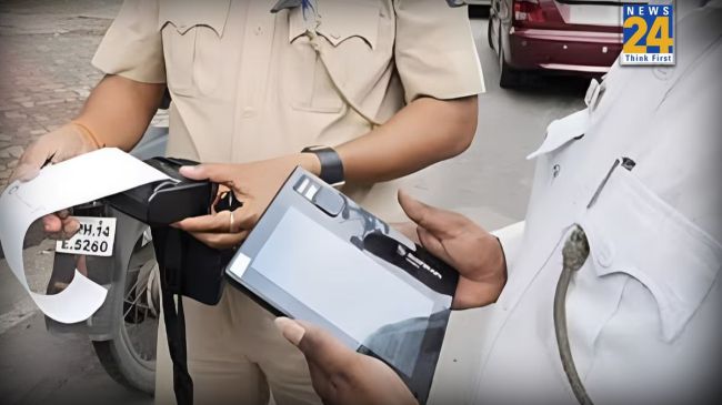 traffic challan rule