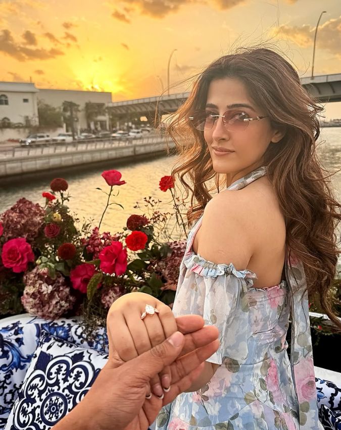 Nupur Sanon Engagement-1-2-3