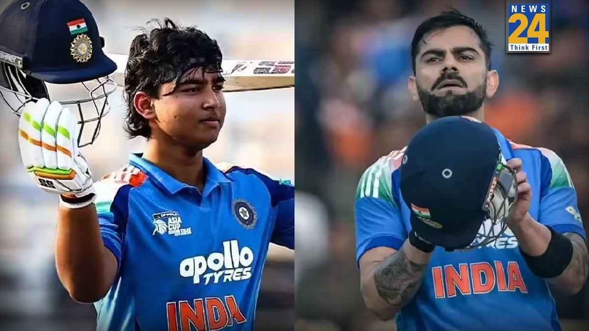 Vaibhav Suryavanshi and Virat Kohli