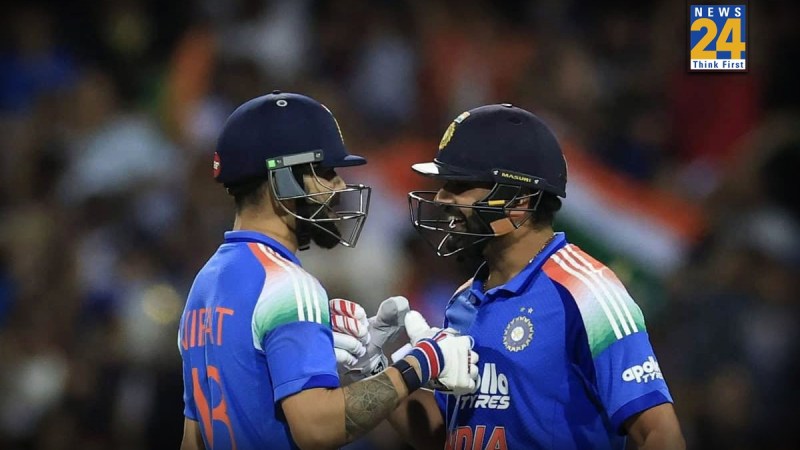 Virat Kohli and Rohit Sharma