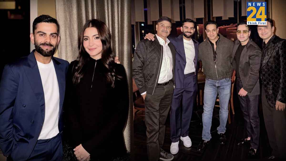 Virat Kohli with His Family