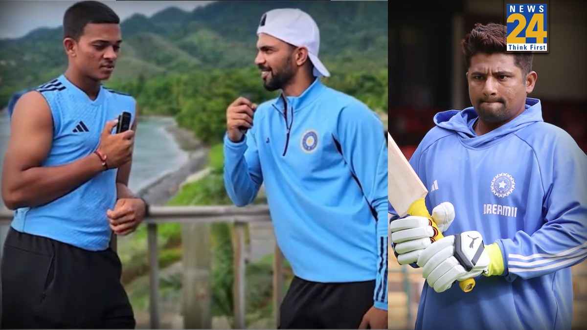 Yashasvi Jaiswal, Sarfaraz Khan and Ruturaj Gaikwad