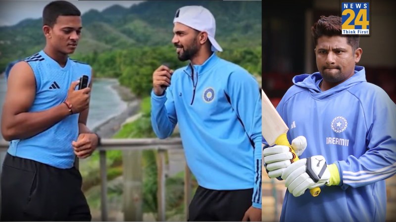 Yashasvi Jaiswal, Sarfaraz Khan and Ruturaj Gaikwad