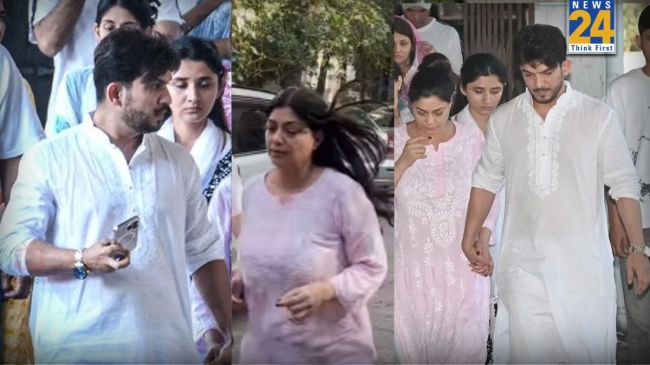 Arjun bijlani father in law death