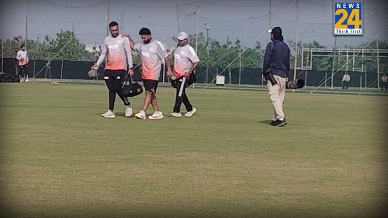 ऋषभ पंत भारत और न्यूजीलैंड सीरीज से पहले मैदान पर