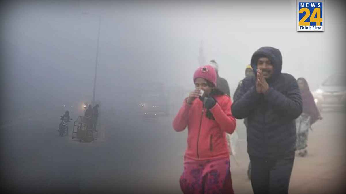 dense fog, cold wave
