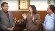Farah Khan Visits Nitin Gadkari House