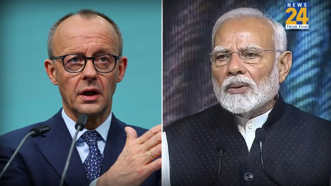 pm modi meets german chancellor fredrick merz