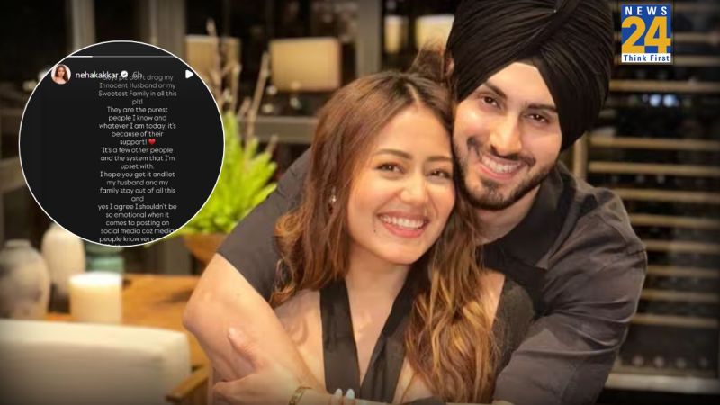 neha kakkar addresses divorce rumours with rohan preet singh