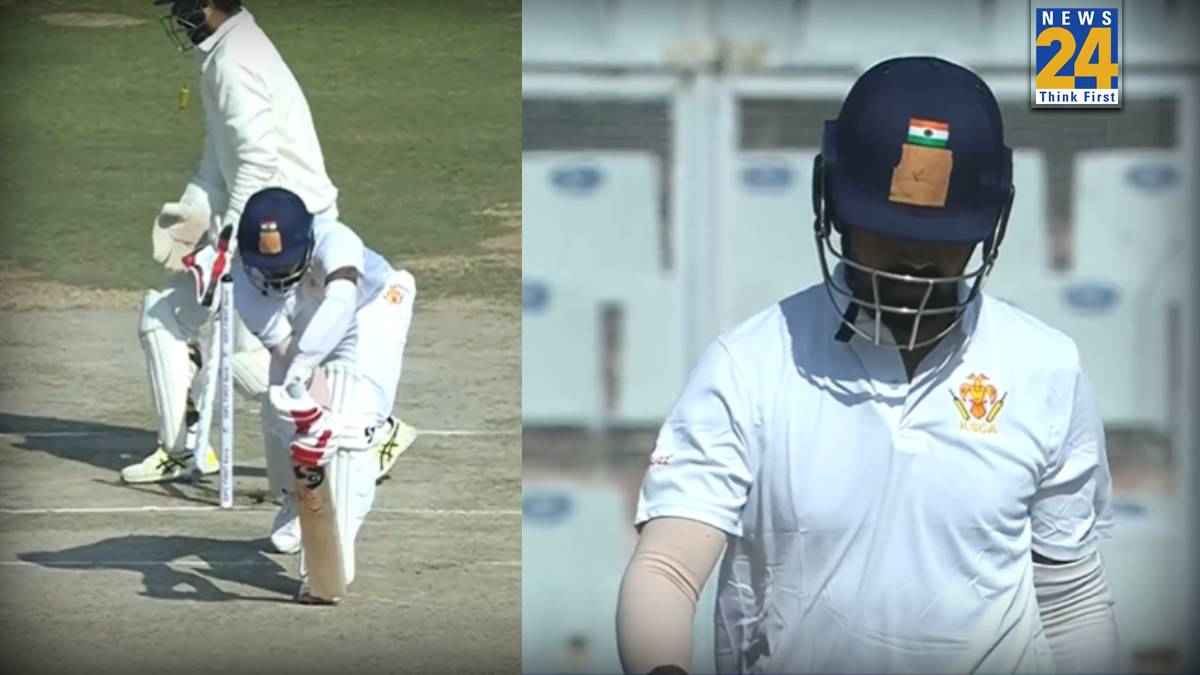Harpreet Brar Clean Bowled KL Rahul