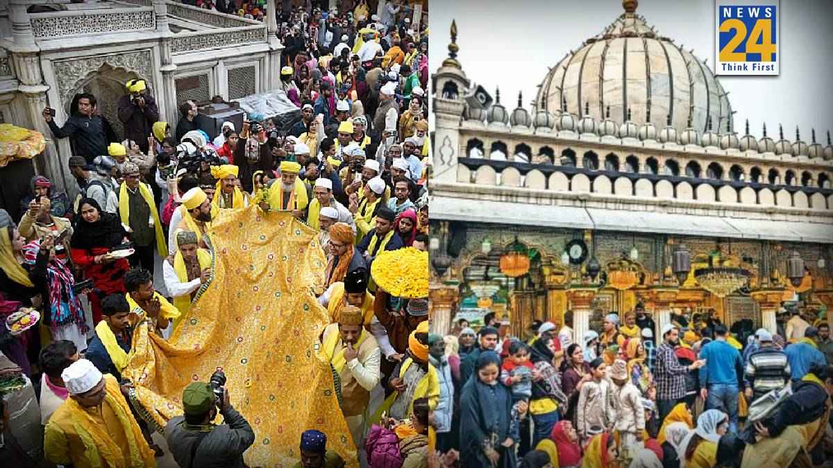 nizamuddin dargah yellow chadar tradition