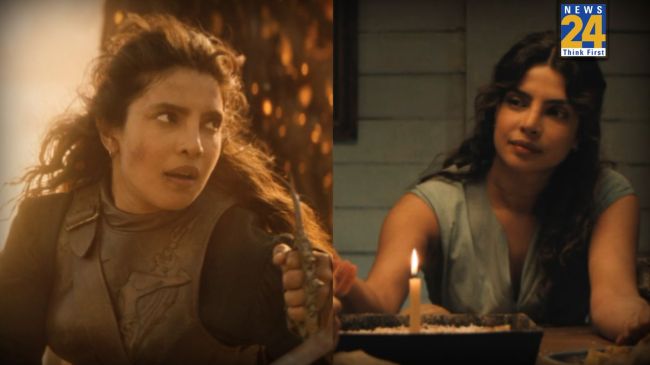 priyanka chopra shared first look from the bluff