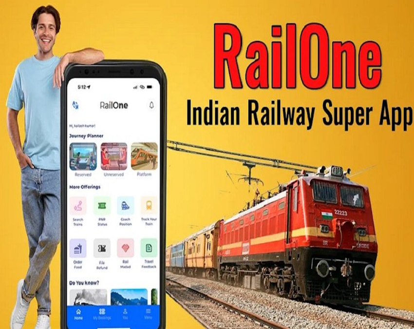 railone app TICKET BOOKING -1-2-3