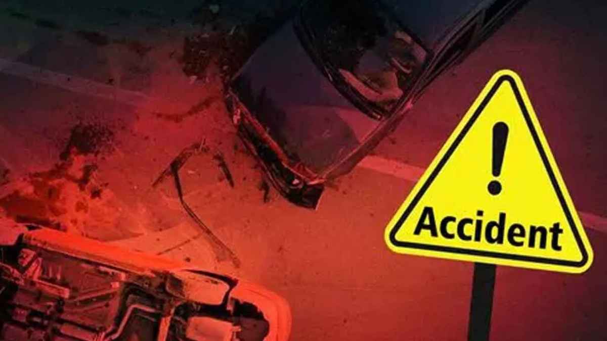 road accident on Delhi Mumbai Expressway